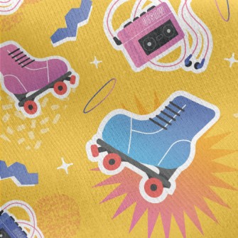 Xiaozhi Culture Illustration Jersey Backed Fleece