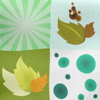 Dragonfly And Plants Jersey Backed Fleece