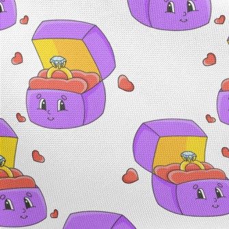 Shy Ring Box Pongee