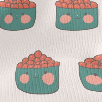 Cute Salmon Roe Sushi Stretch Jersey