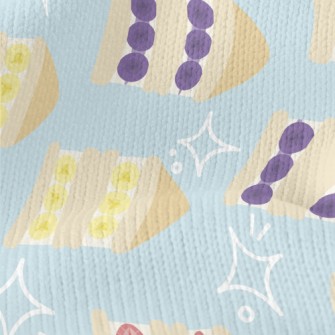 Cartoon Fruit Sandwich Stretch Jersey