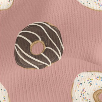 Hand Drawn Chocolate Donut Stretch Jersey