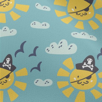 Cartoon Sun Pirate Chiffon