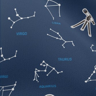 Astronomy And Stargazing Chiffon