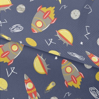 Cartoon Space Travel Waterproof Oxford