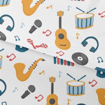 Colorful Musical Instruments A Waterproof Oxford