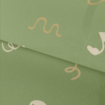 Abstract Musical Notes Pattern Waterproof Oxford
