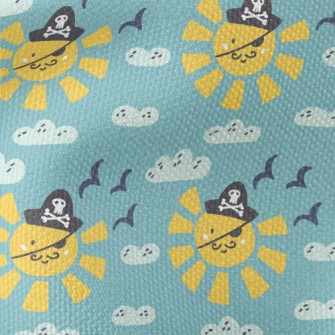 Cartoon Sun Pirate Waterproof Canvas