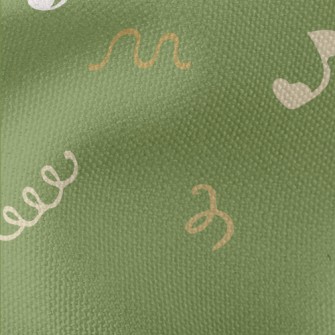 Abstract Musical Notes Pattern Waterproof Canvas