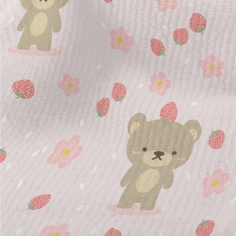 Blushing Bear And Strawberry Terry