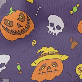 Hand Drawn Pumpkin Lantern Doo Terry