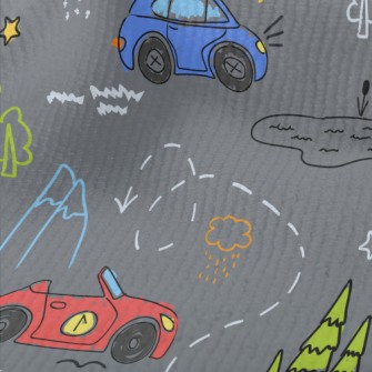 Children&#39;s Car Graffiti Terry