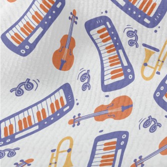Hand Drawn Musical Instrument  Terry
