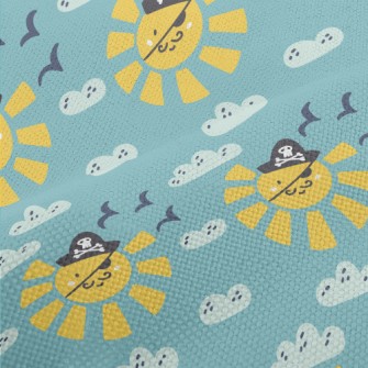 Cartoon Sun Pirate Performance Linen