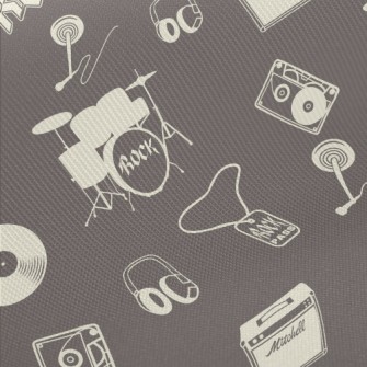 Rock Band Equipment Twill