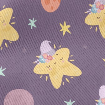 Peaceful Sleeping Stars Standard Corduroy