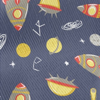 Cartoon Space Travel Standard Corduroy