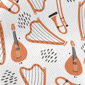 Guitar Harp Trumpet Standard Corduroy