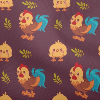 Rooster And Baby Chicks Dobby