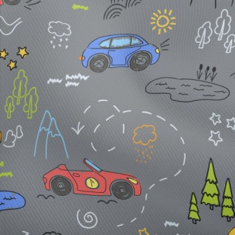 Children&#39;s Car Graffiti Dobby