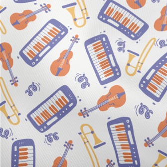 Hand Drawn Musical Instrument  Dobby