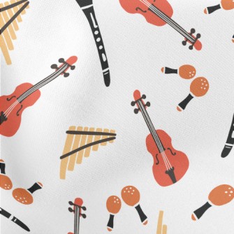 Hand Drawn Western Musical Ins Stretch Ponte
