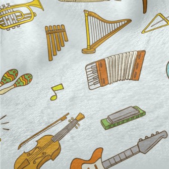Cartoon Musical Instruments An Minky
