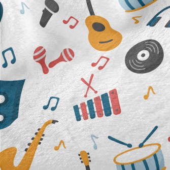 Colorful Musical Instruments A Minky