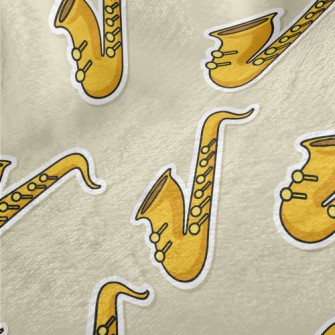 Cartoon Saxophone Minky