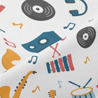 Colorful Musical Instruments A Piqué