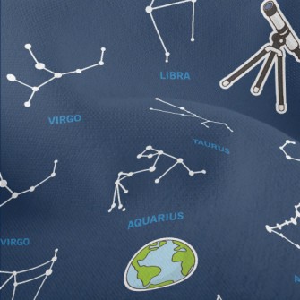 Astronomy And Stargazing Lightweight Performance Linen