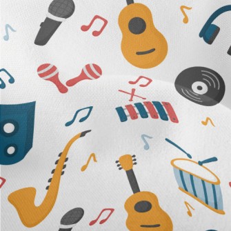 Colorful Musical Instruments A Lightweight Performance Linen