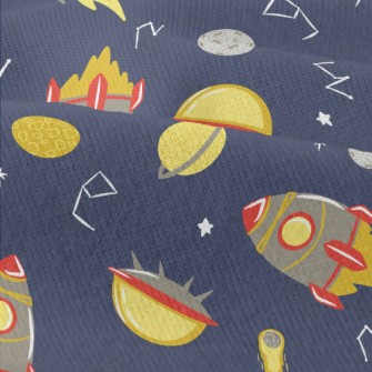 Cartoon Space Travel Modern Jersey