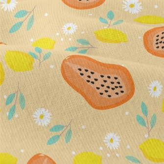 Papaya And Lime Modern Jersey