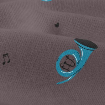 Blue French Horn Modern Jersey
