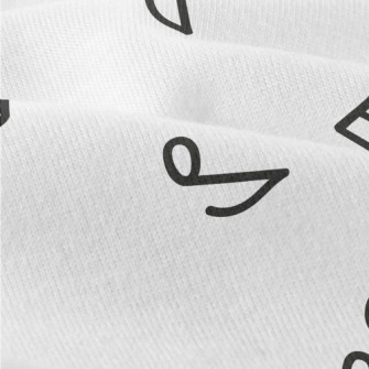 Simple Musical Note Pattern Modern Jersey