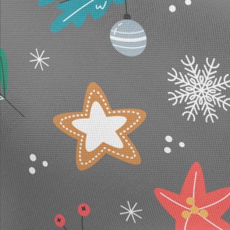 Christmas Celebration Elements Pongee
