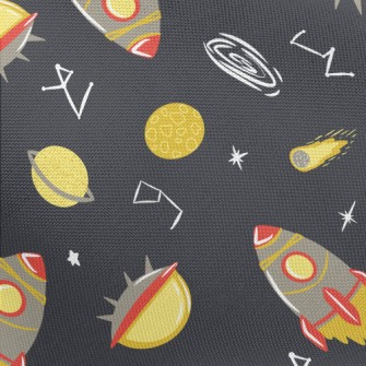 Rockets And UFOs Pongee