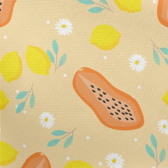 Papaya And Lime Pongee