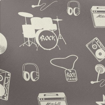 Rock Band Equipment Pongee