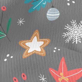 Christmas Celebration Elements Stretch Jersey