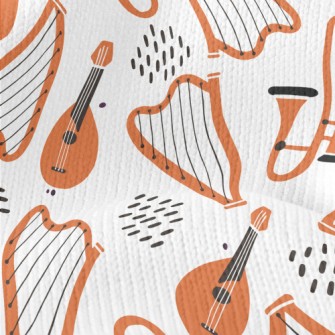 Guitar Harp Trumpet Stretch Jersey