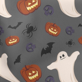 Halloween Horror Lightweight Cotton Poplin