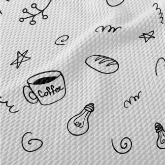 Breakfast With Light Bulb Birdseye Piqué