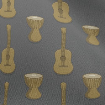 Reggae Music Instruments Chiffon