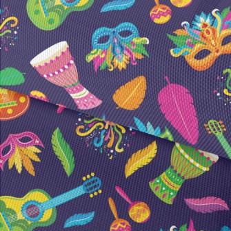 Colorful Brazilian Carnival Waterproof Oxford