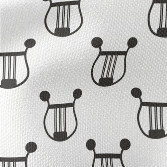 Simple Lyre Waterproof Canvas