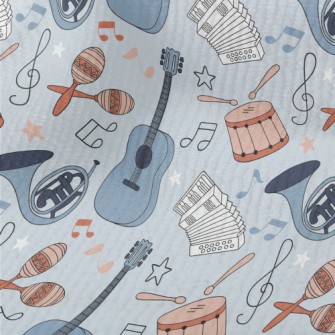 Colorful Hand Drawn Musical In Terry