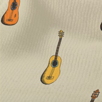 Hand Drawn Colorful Guitar Terry