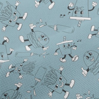 Cartoon Fast Food Doll Performance Linen